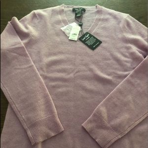 Cashmere V-neck sweater
